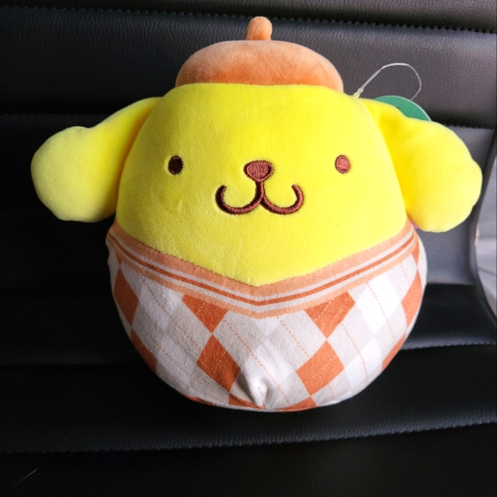 SQUISHIMALLOW 8" Sanrio Hello Kitty Plush Pompom